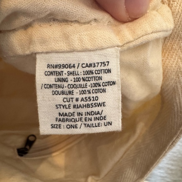 Billabong Cream Macrame Crossbody Bag – Boho Crochet Fringe Purse 100% Cotton - Picture 11 of 11